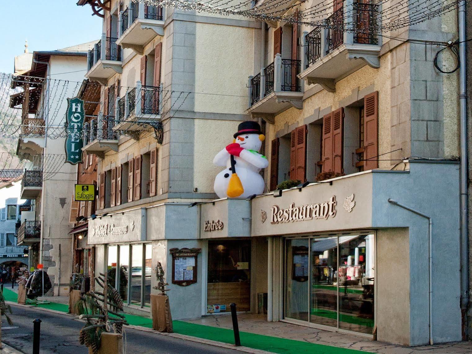 Hotel Du Commerce Thônes Dış mekan fotoğraf
